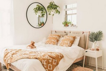 5 ý tưởng dùng cây giả trang trí phòng ngủ cực kỳ đẹp từ chuyên gia