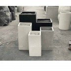Chậu nhựa composite trụ vuông