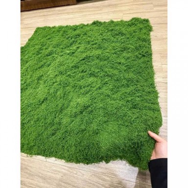 Thảm rêu sợi trang trí KT 1mx1m