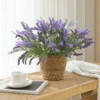 Hoa oải hương giả ( lavender) trang trí đẹp giống thật Hoa oải hương giả ( lavender) trang trí đẹp giống thật