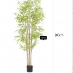 cây tre giả cao 200cm