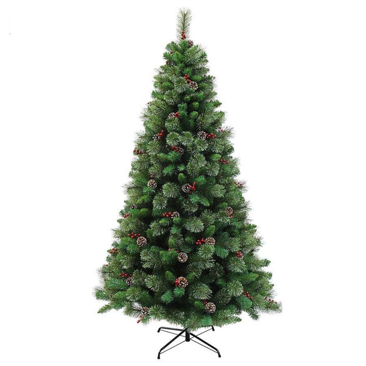 cây thông Noel 2,5m có quả thông