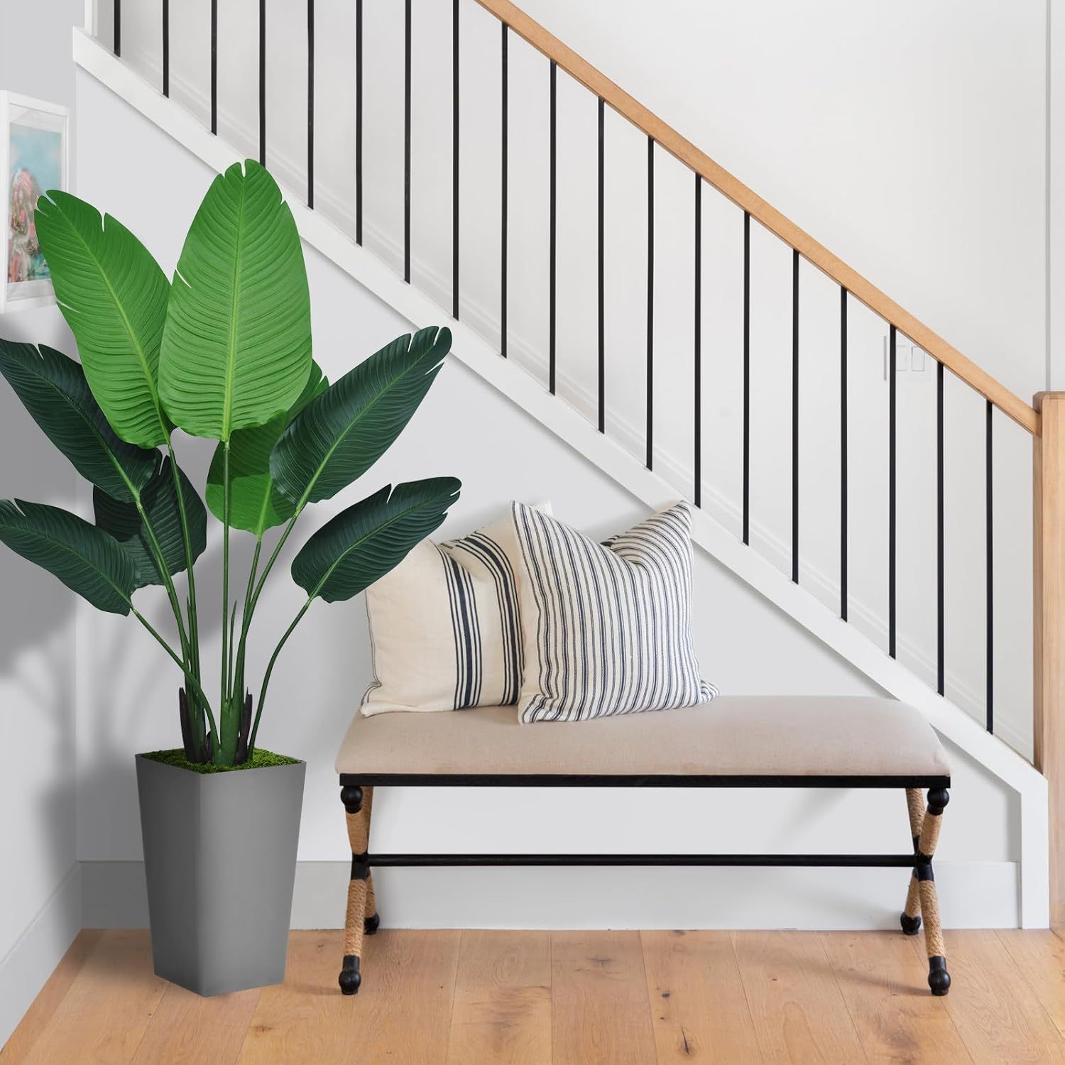 cây chuối giả trang trí