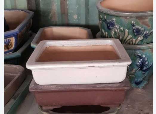 chậu boom sứ hình chữ nhật