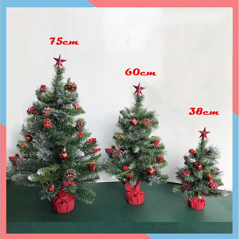 Cây thông mini để bàn các kích cỡ 30,40,50,60cm