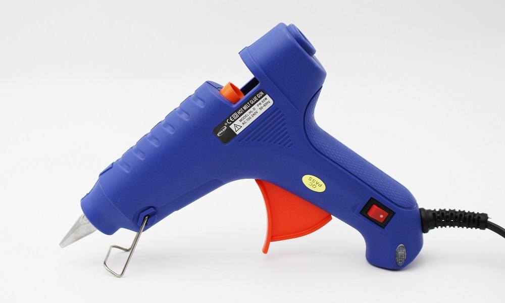 dụng cụ làm cây hoa đào giả _ súng bắn keo