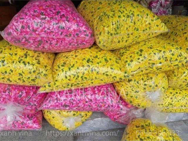 bông hoa đào rời giả