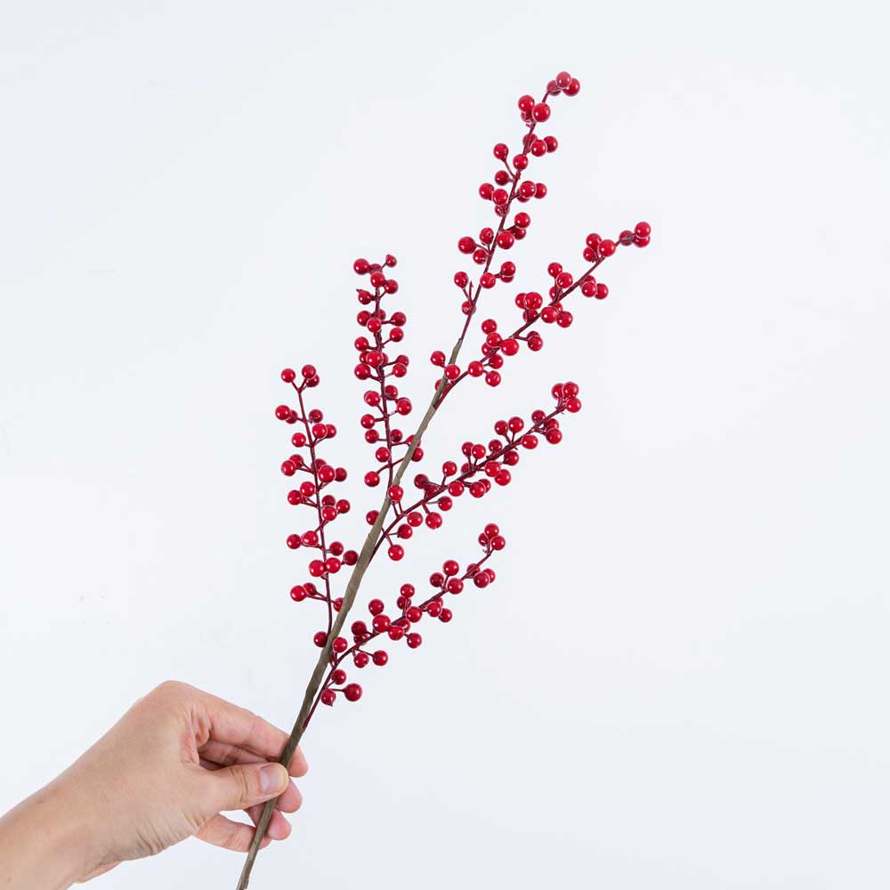 Cành đào đông giả dài 60cm