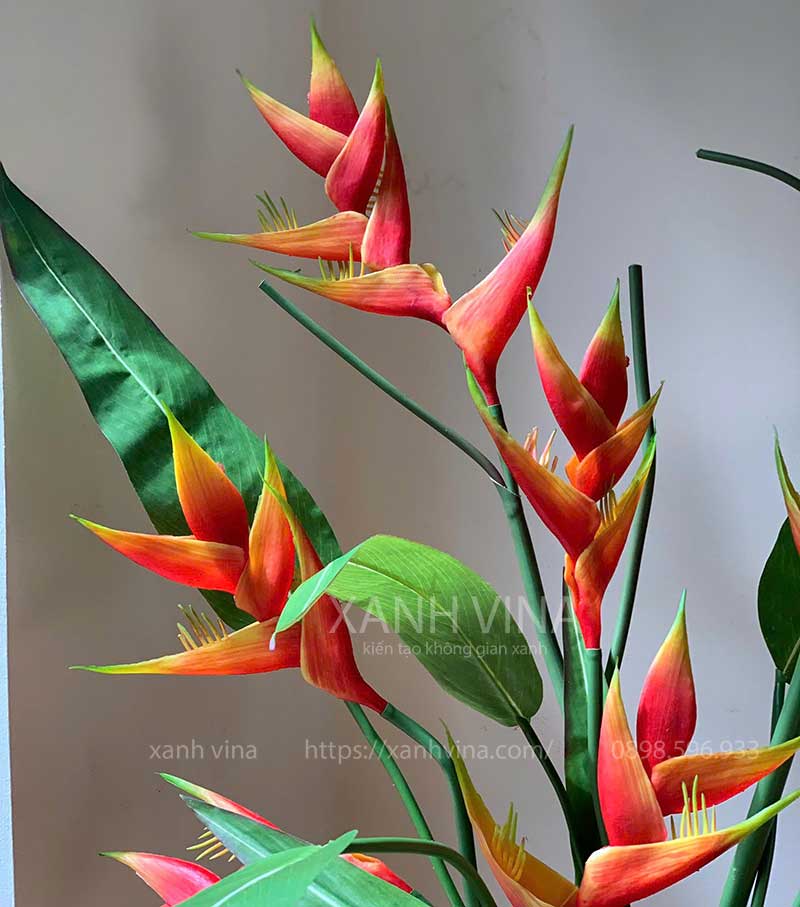 Hoa chuối giả cắm bình