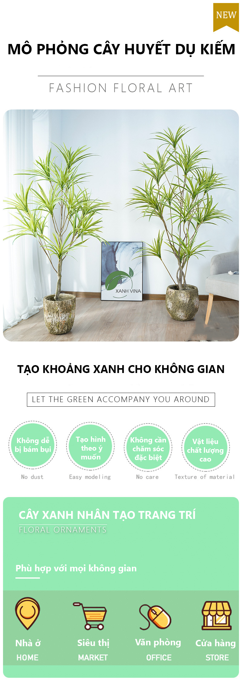 Cây Huyết Dụ Kiếm Nhân Tạo