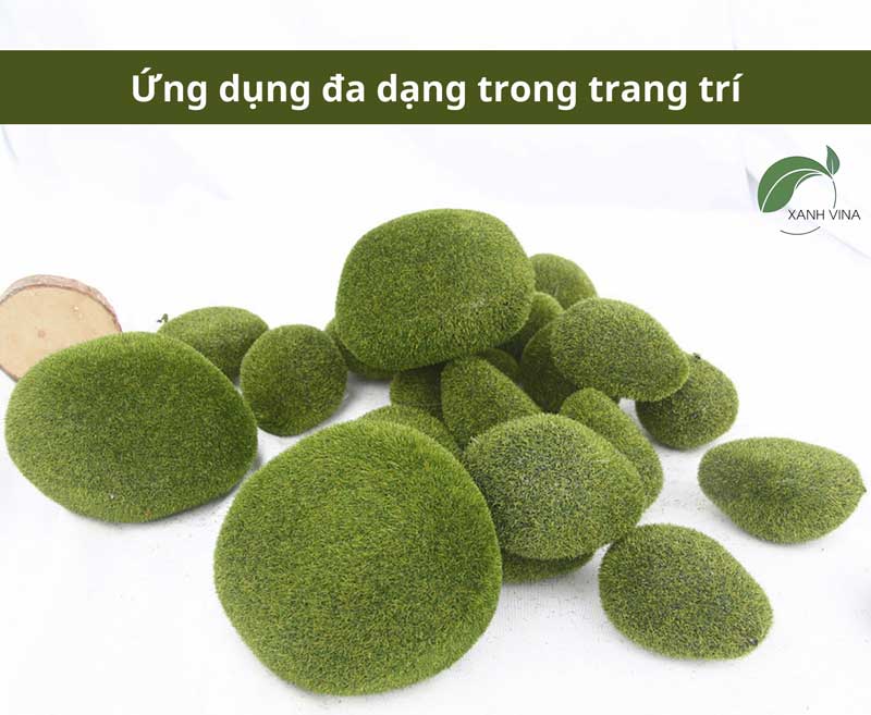 Đá Rêu Nhân Tạo Trang Trí