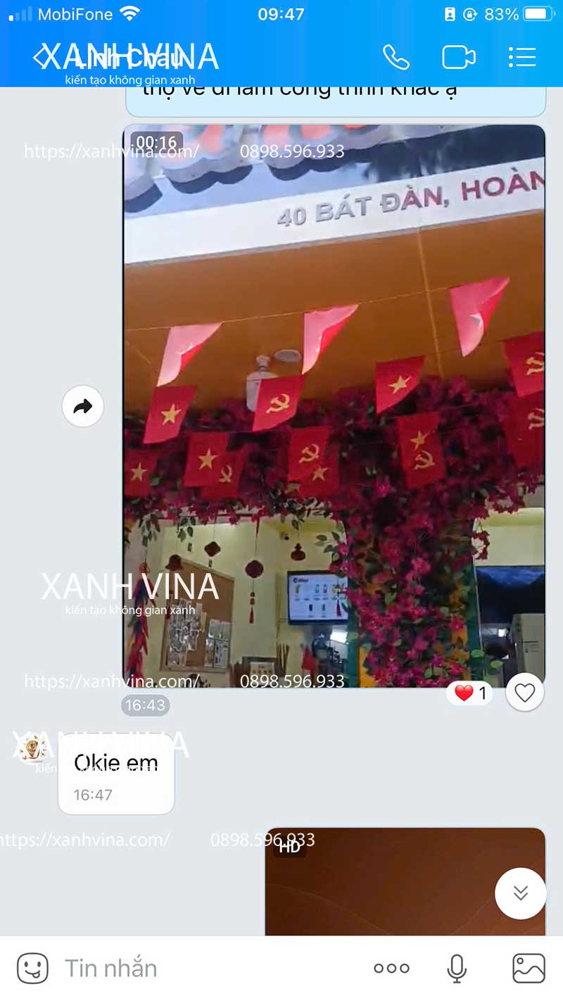 giàn hoa giấy giả
