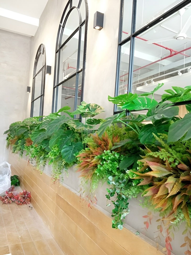 50+ Mẫu bồn cây giả văn phòng đẹp nhất tạo hứng thú làm việc cho nhân viên